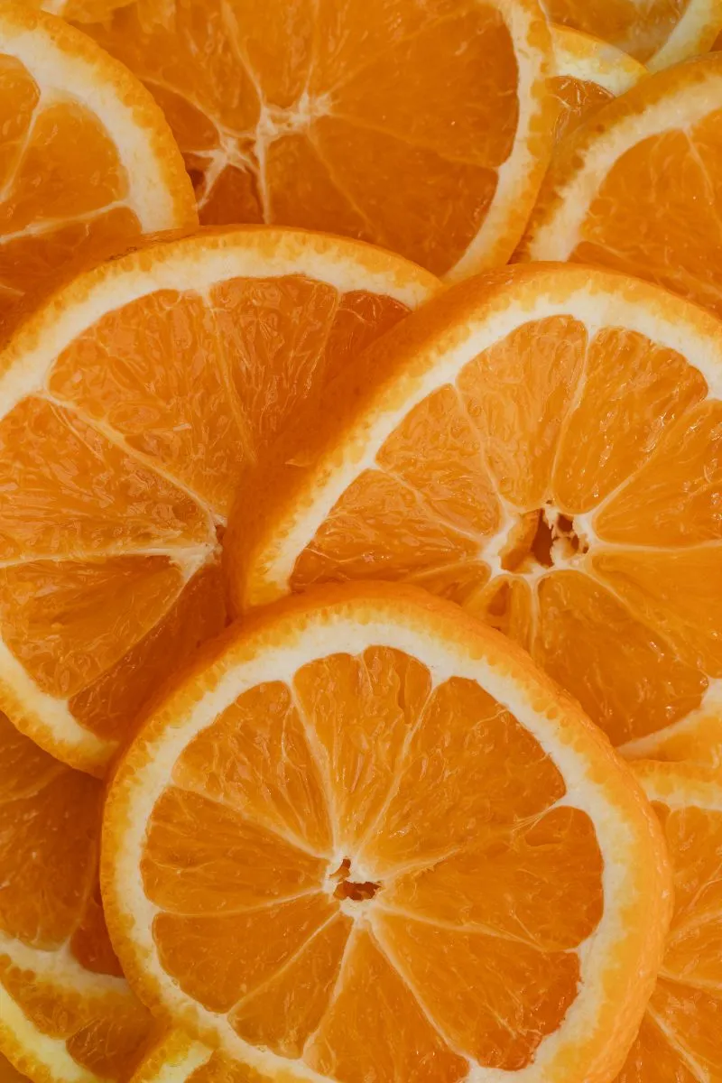 Overlapping Orange Slices