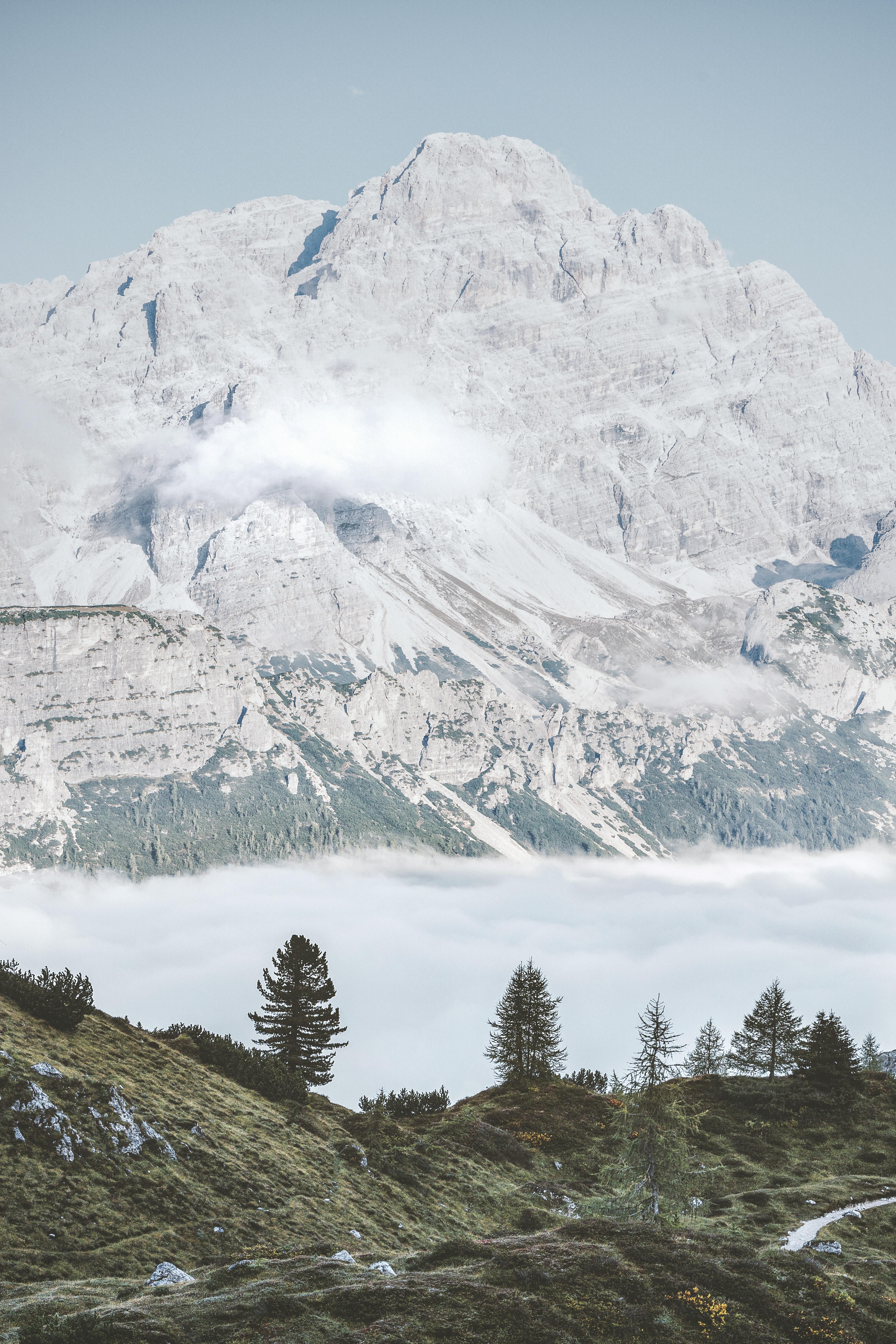 Alpine Mountain Above Sea of Clouds