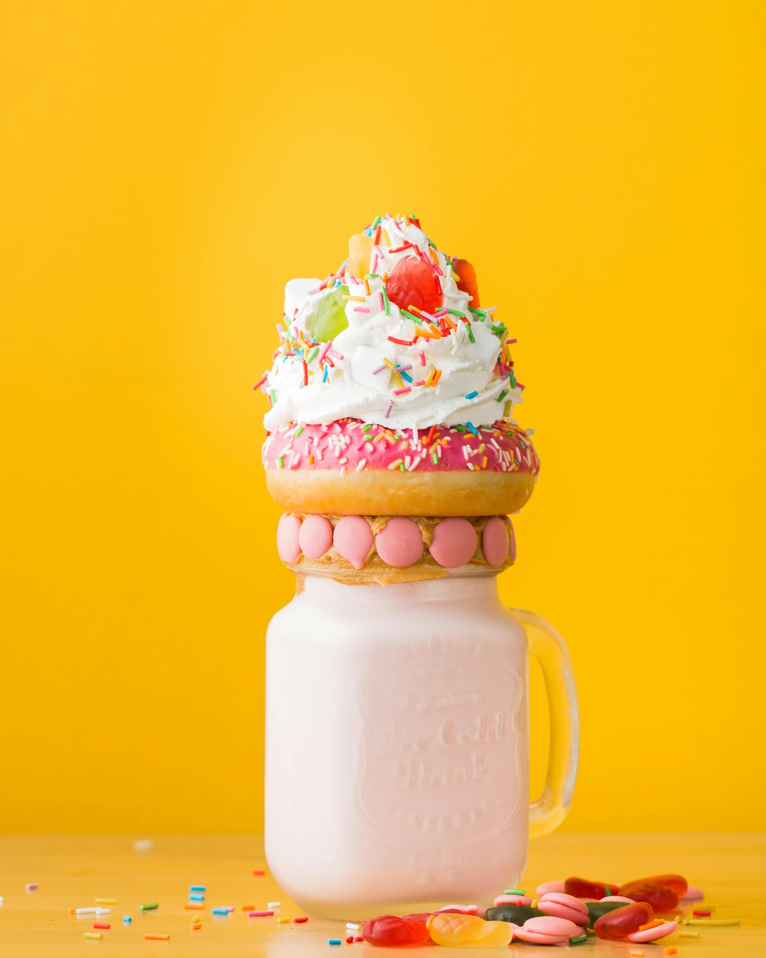 Donut Topped Loaded Freak Shake