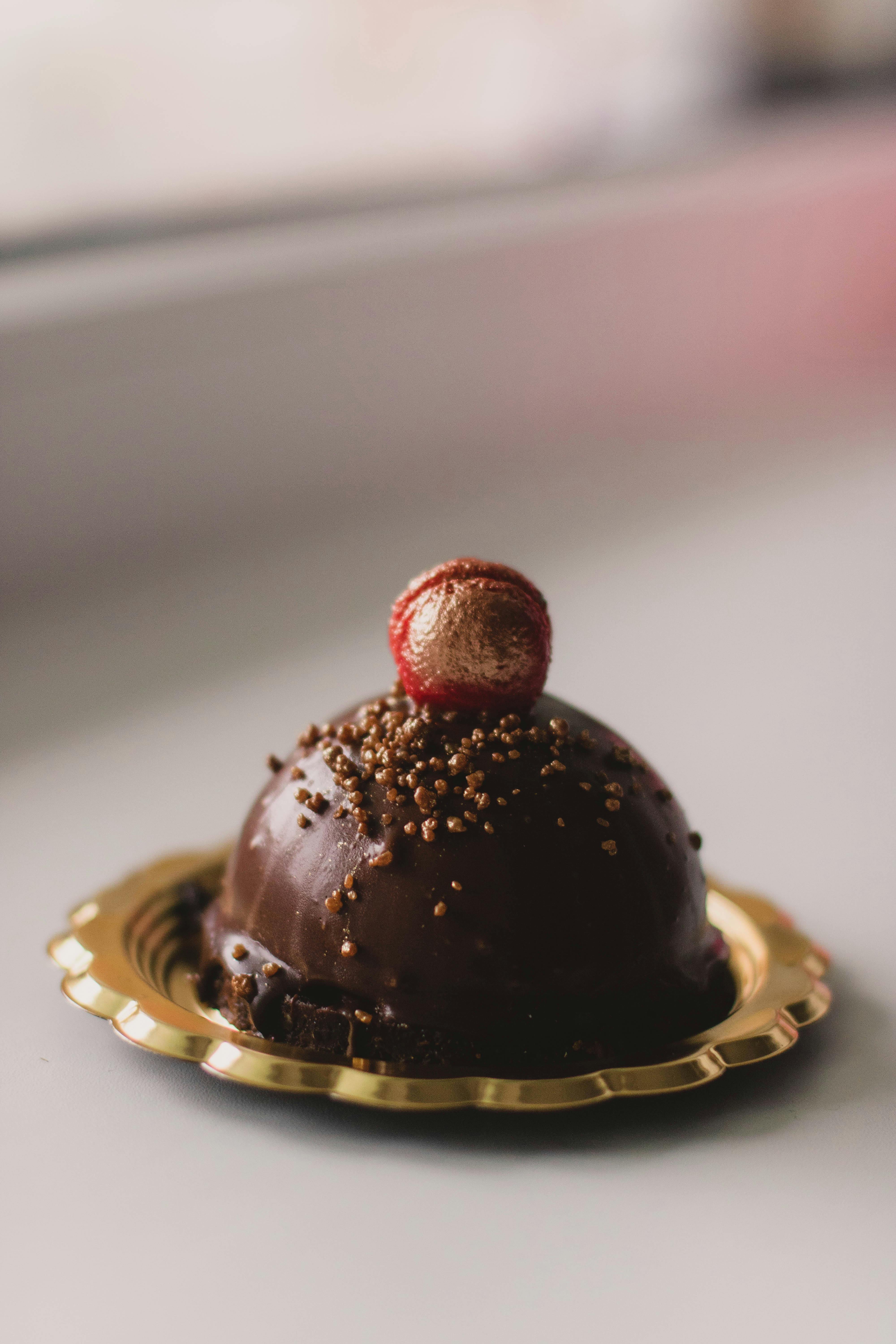Gourmet Chocolate Dome Dessert
