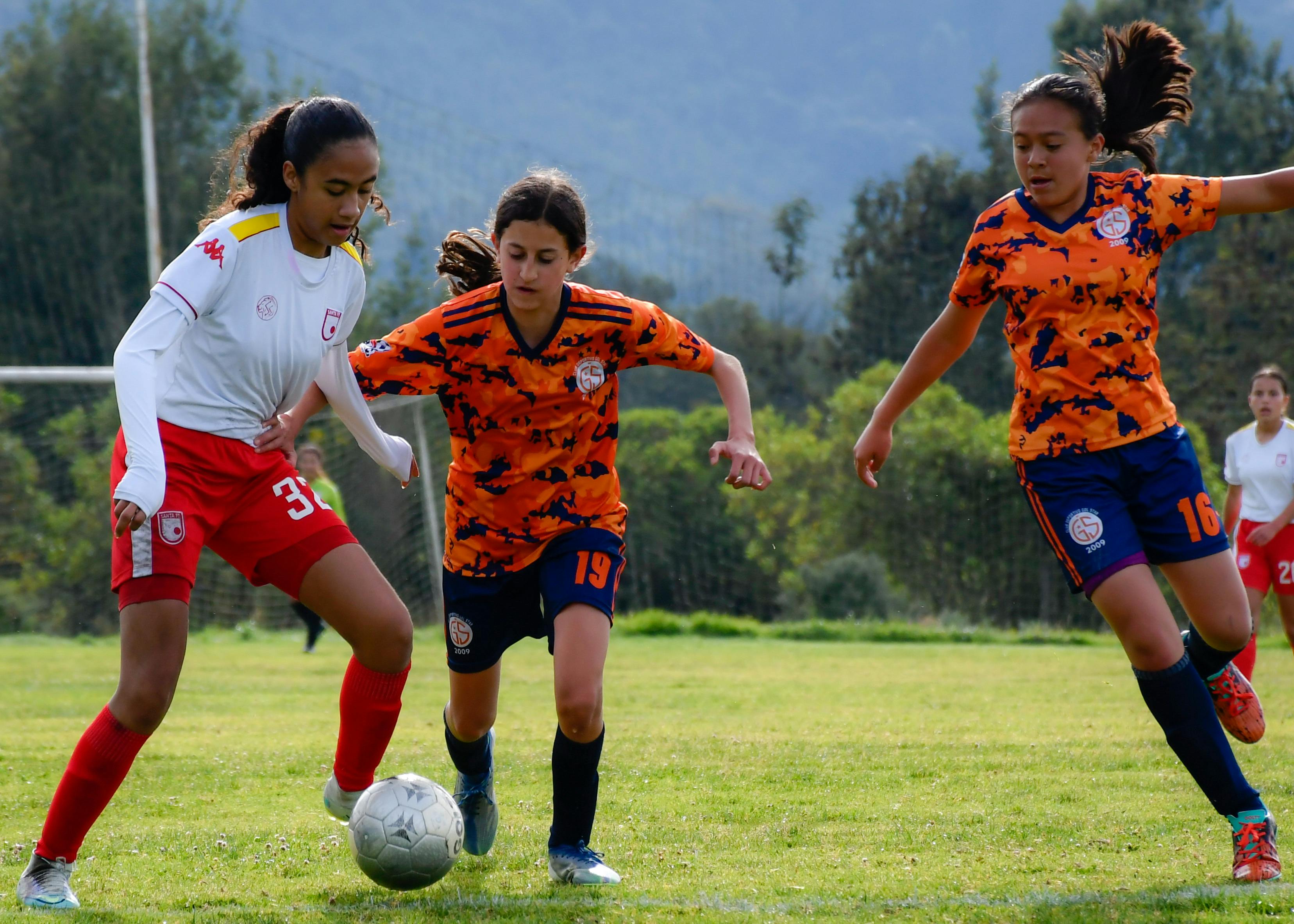 Youth Girls Soccer Match
