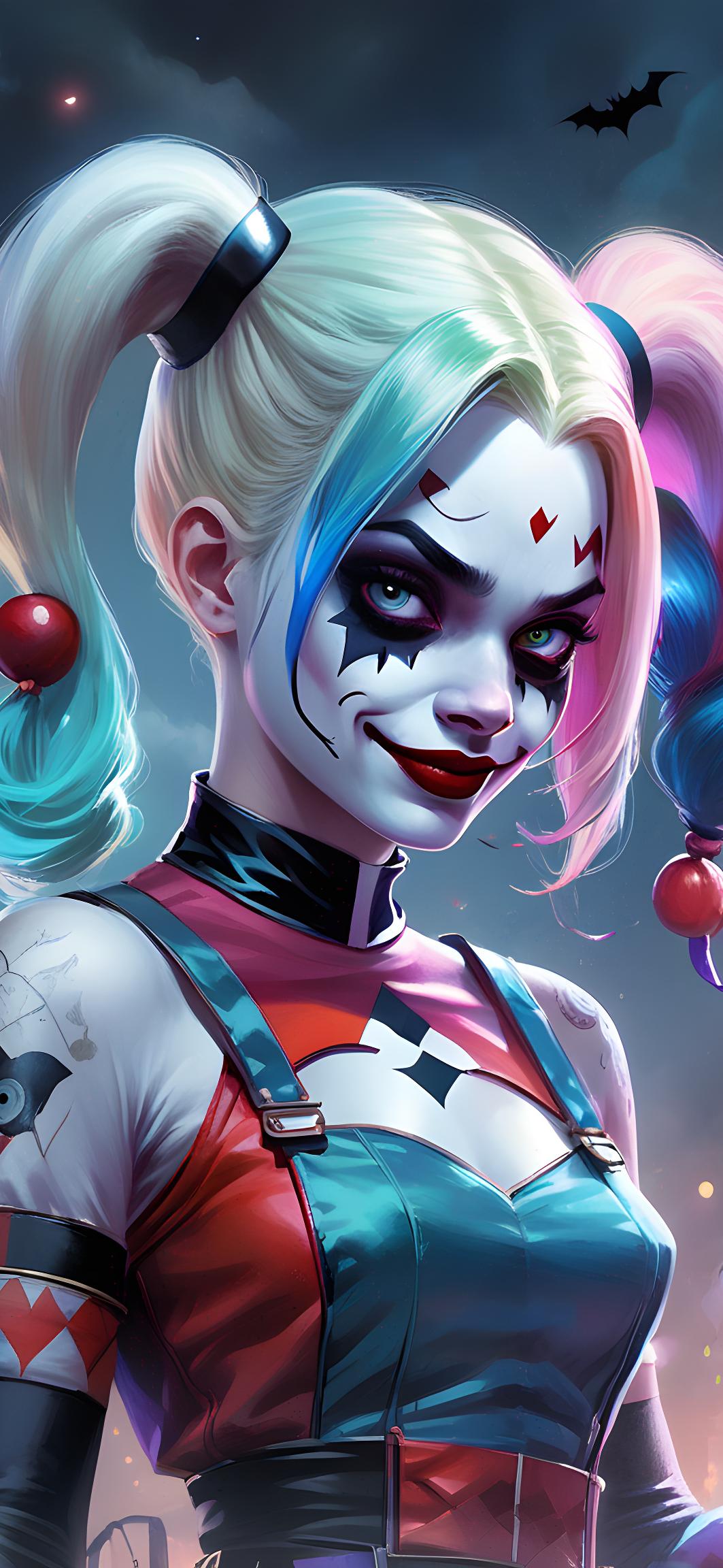 Portrait of Harley Quinn