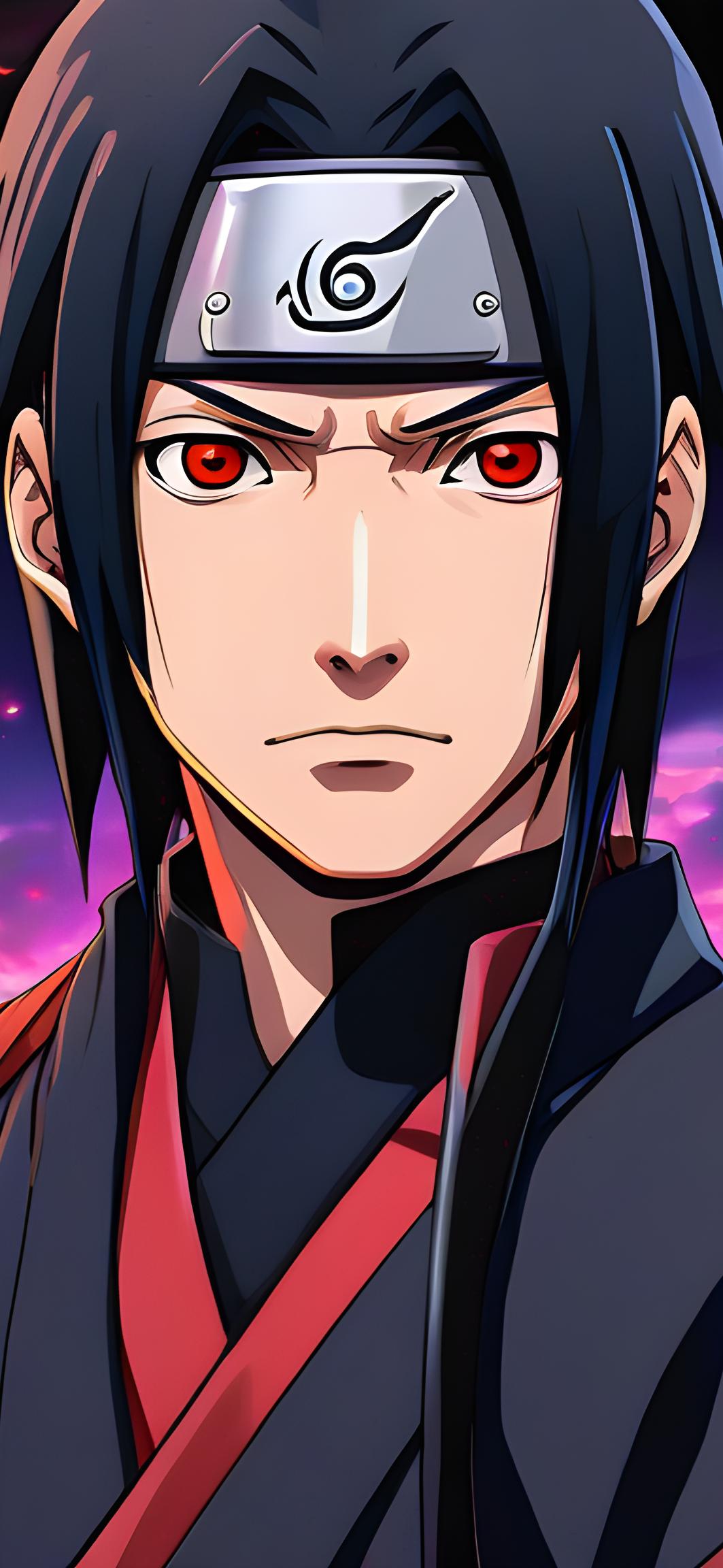 Itachi Uchiha Anime Portrait