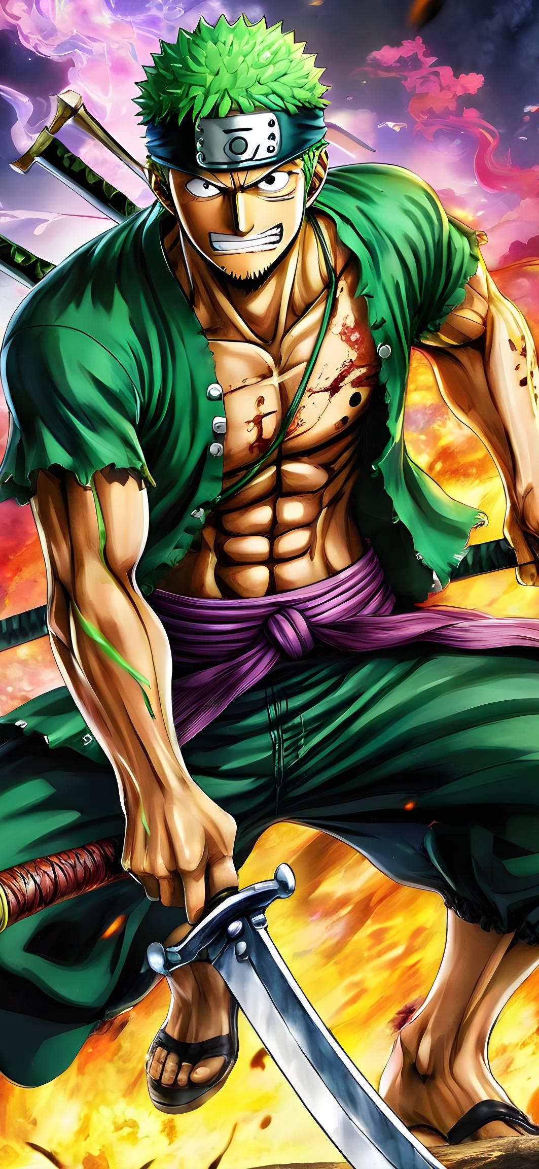Roronoa Zoro Battle Stance