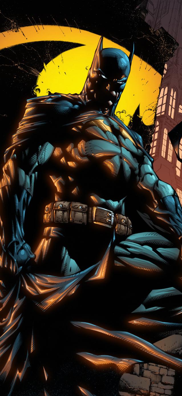 Batman Comic Book Portrait