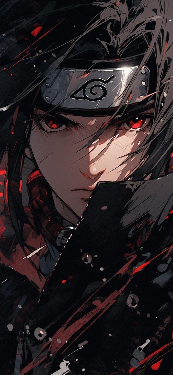 Itachi Uchiha Anime Portrait