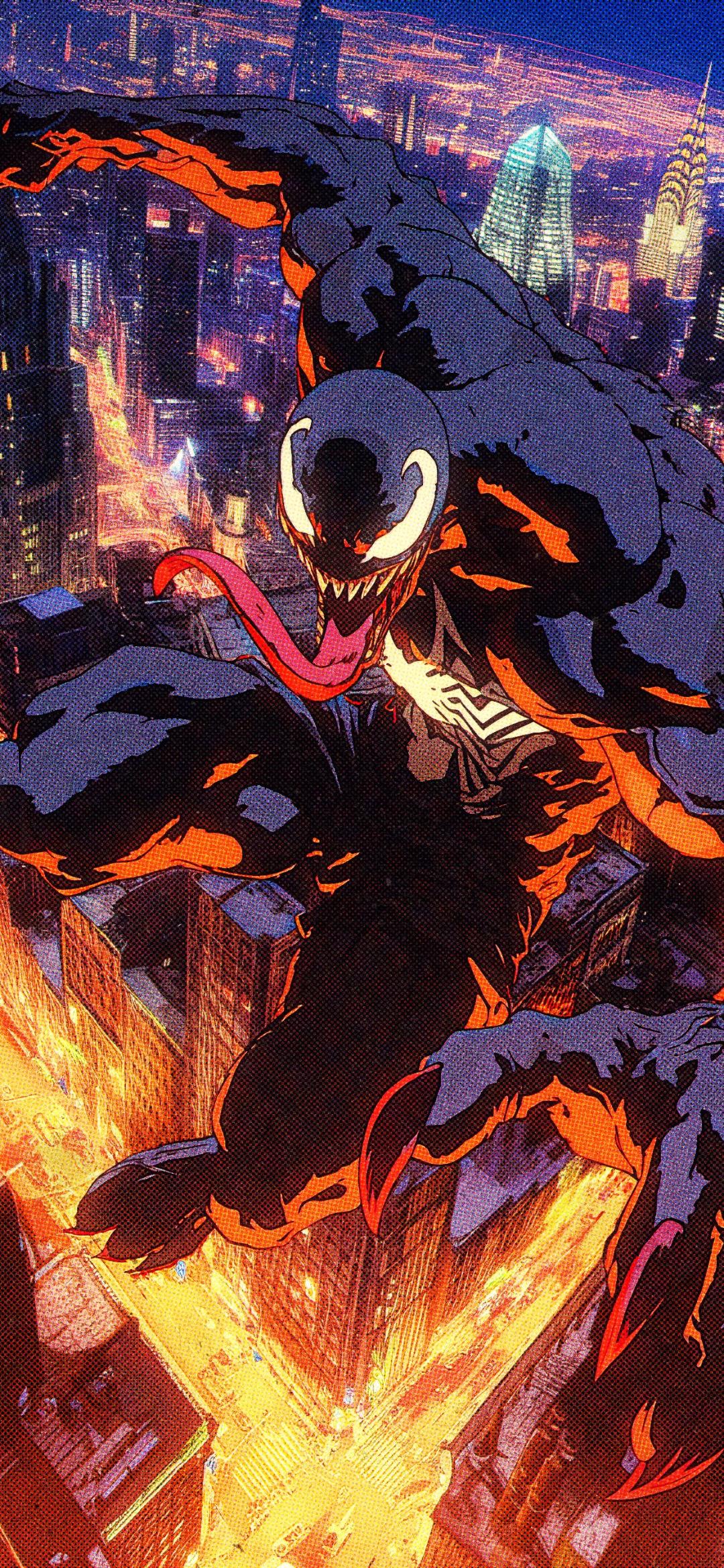 Venom Above Night New York City