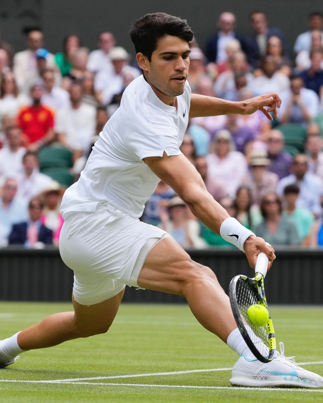 Carlos Alcaraz Competing at Wimbledon