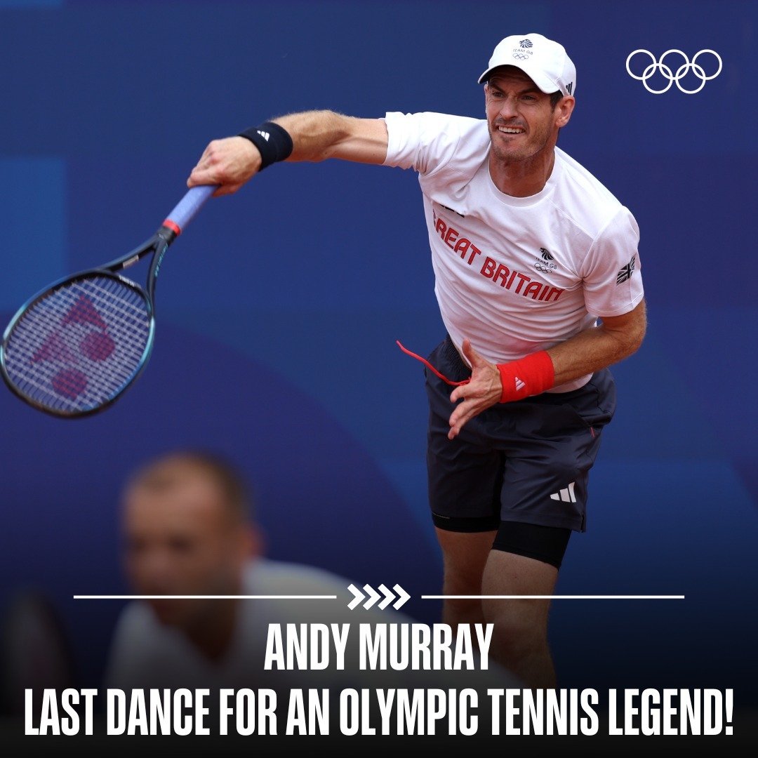 Andy Murray Olympic Tennis Legend