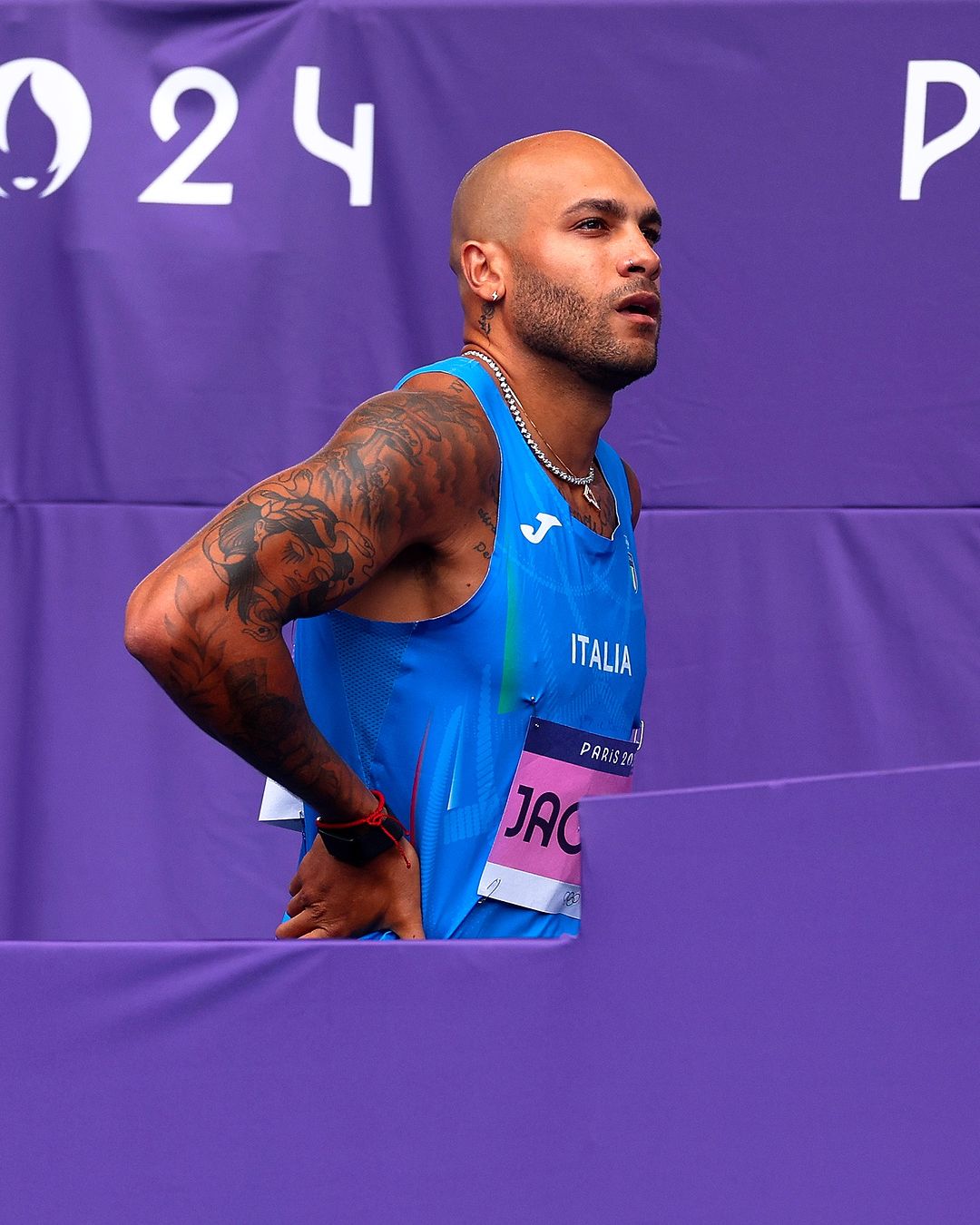 Marcell Jacobs at 2024 Paris Olympics