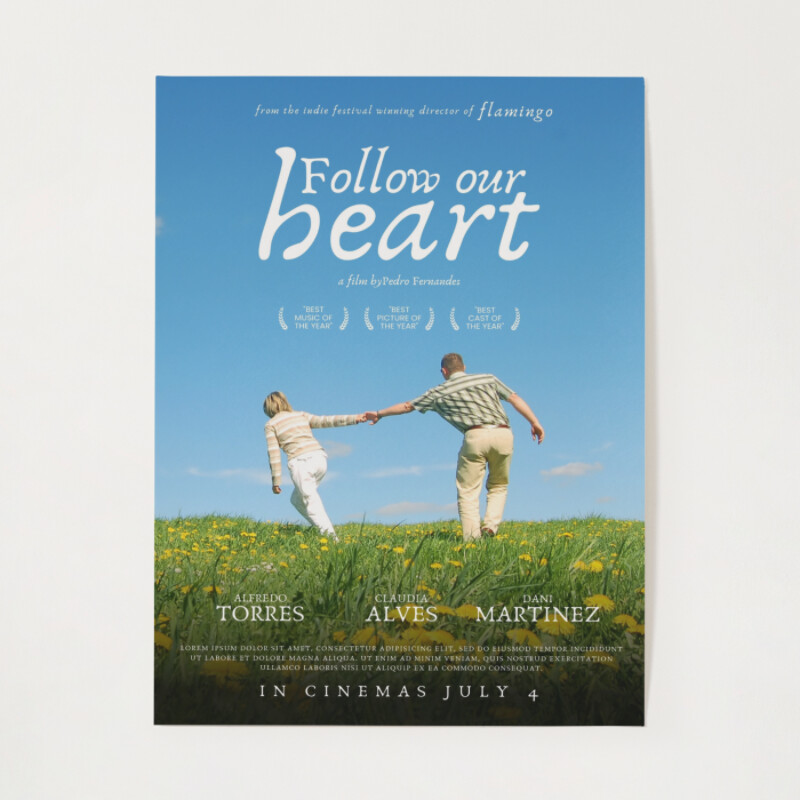 Follow Our Heart Movie Poster — Film & TV