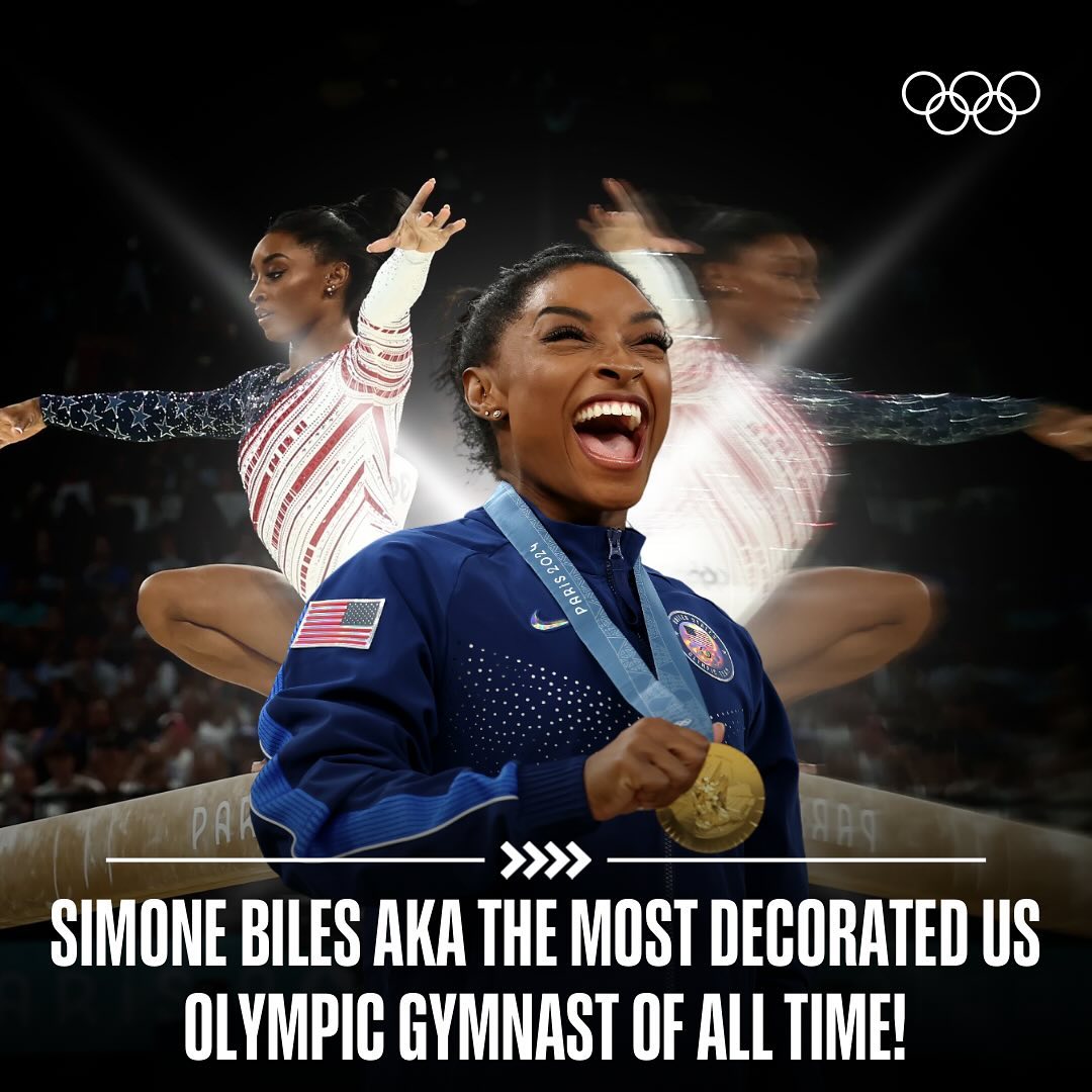 Simone Biles Historic Olympic Milestone
