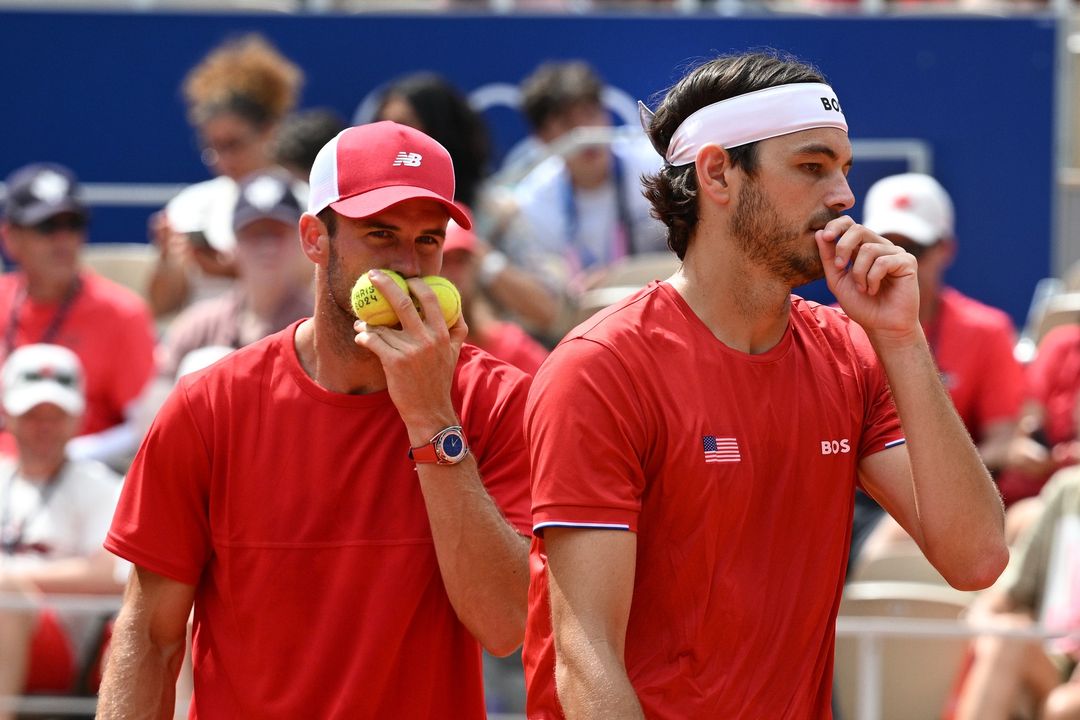 Two American Male Tennis Players