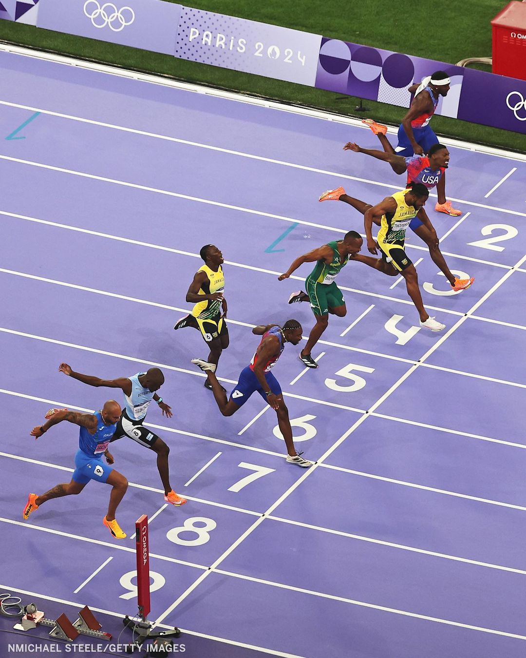 Paris 2024 Olympics Sprint Finish