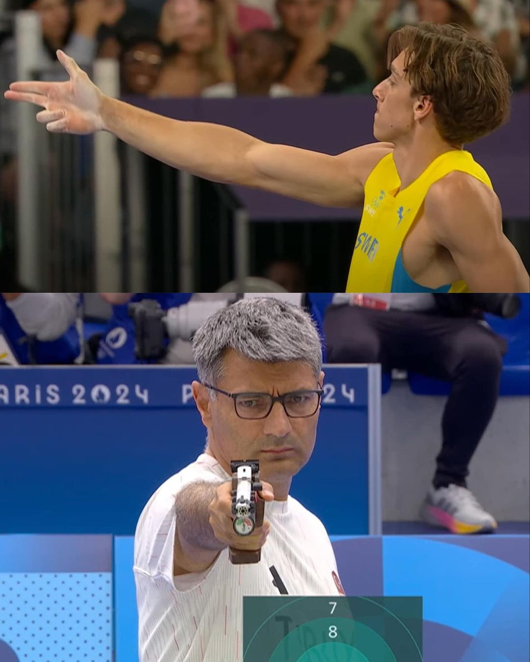 Paris 2024 Sports Pose Meme