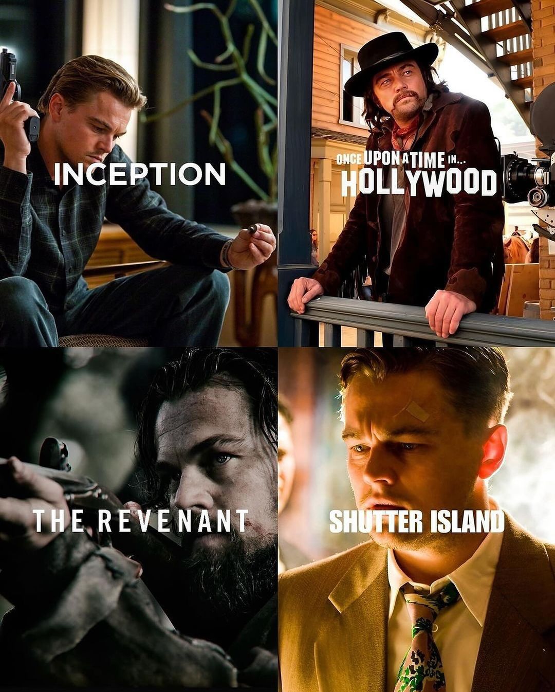 Four Leonardo DiCaprio Movie Roles — Film & TV