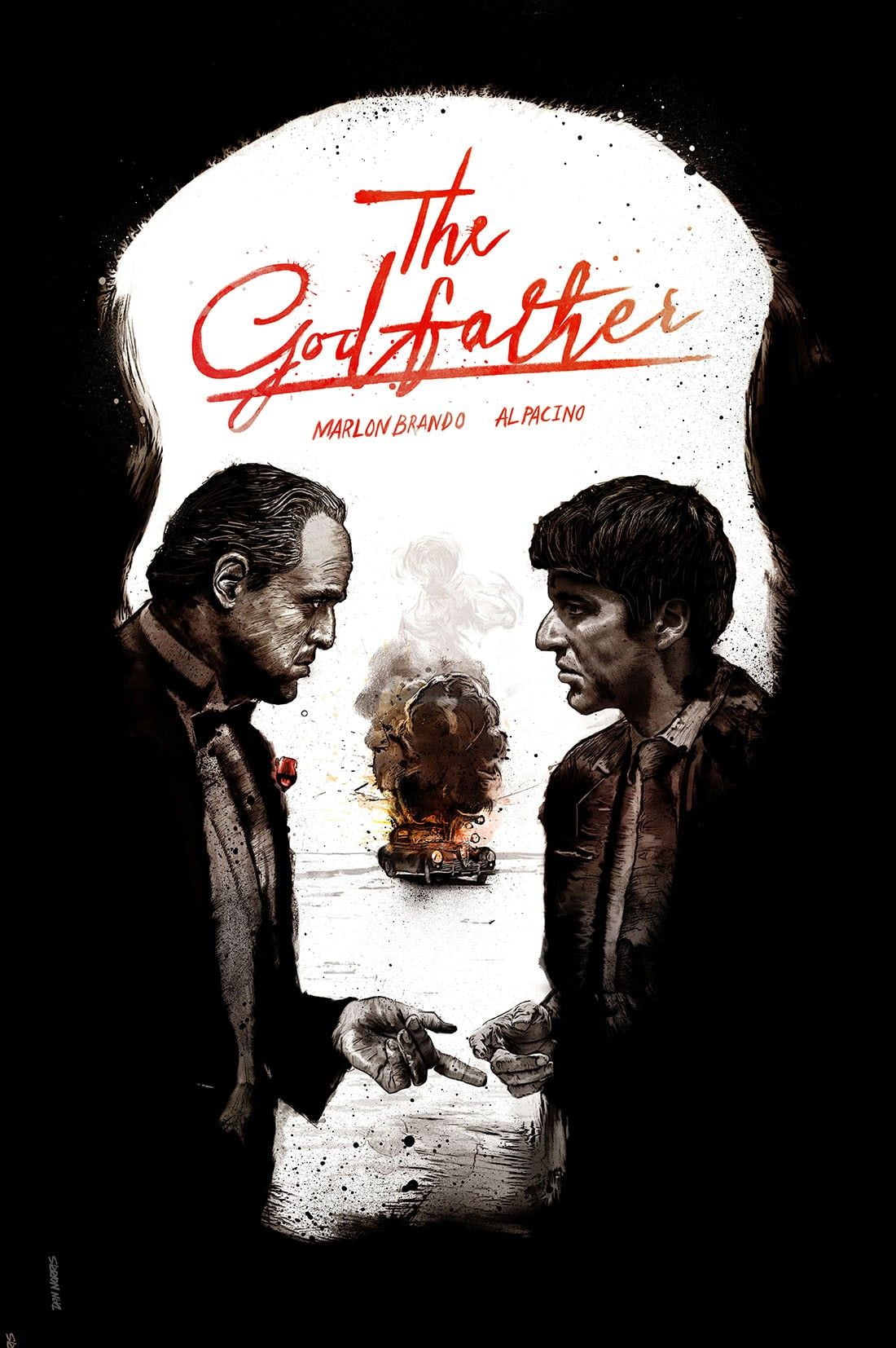 The Godfather Art Poster — Film & TV
