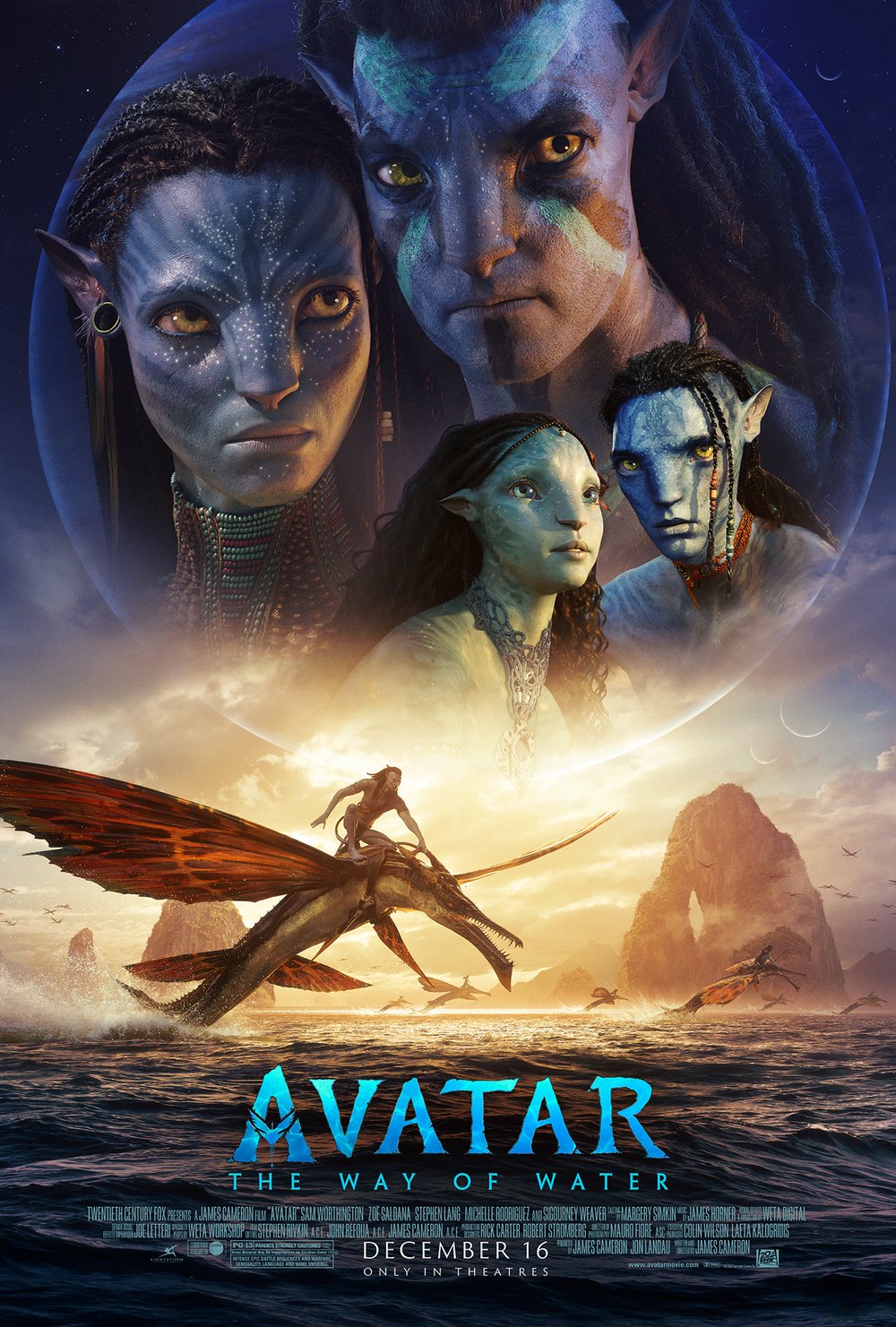 Avatar: The Way of Water Movie Poster