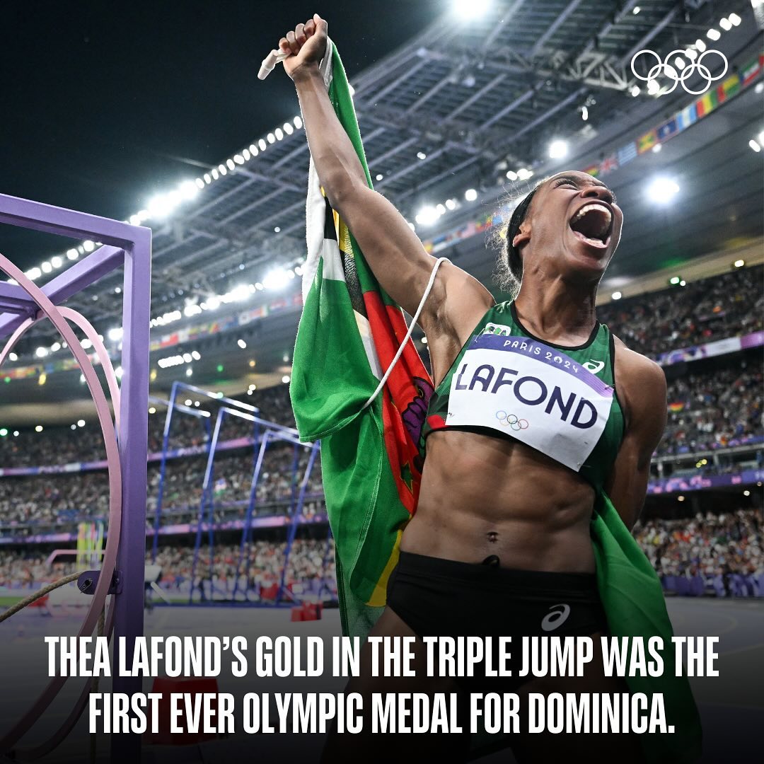 Thea LaFond Wins First Olympic Gold For Dominica