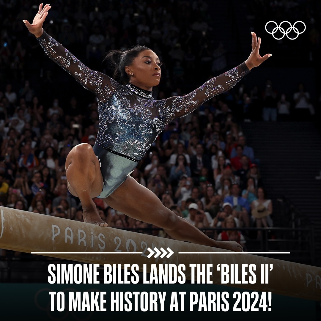 Simone Biles Makes History at Paris 2024