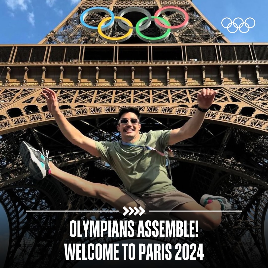 Paris 2024 Olympics at Eiffel Tower