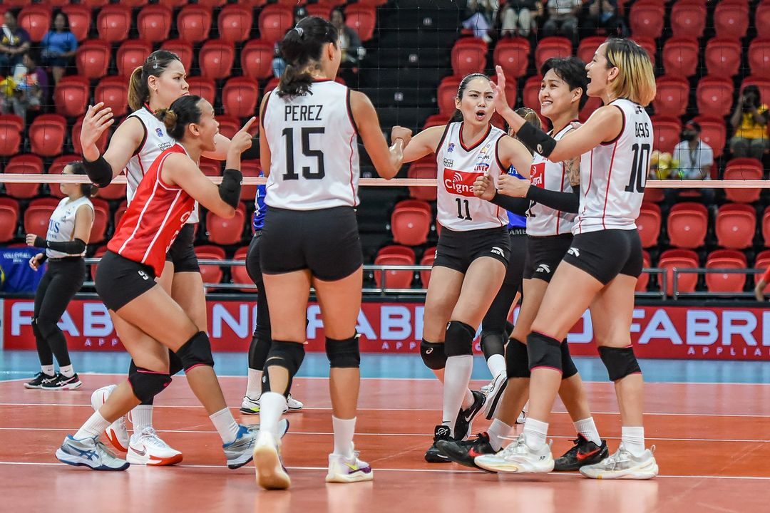 Women's Volleyball Team Celebration