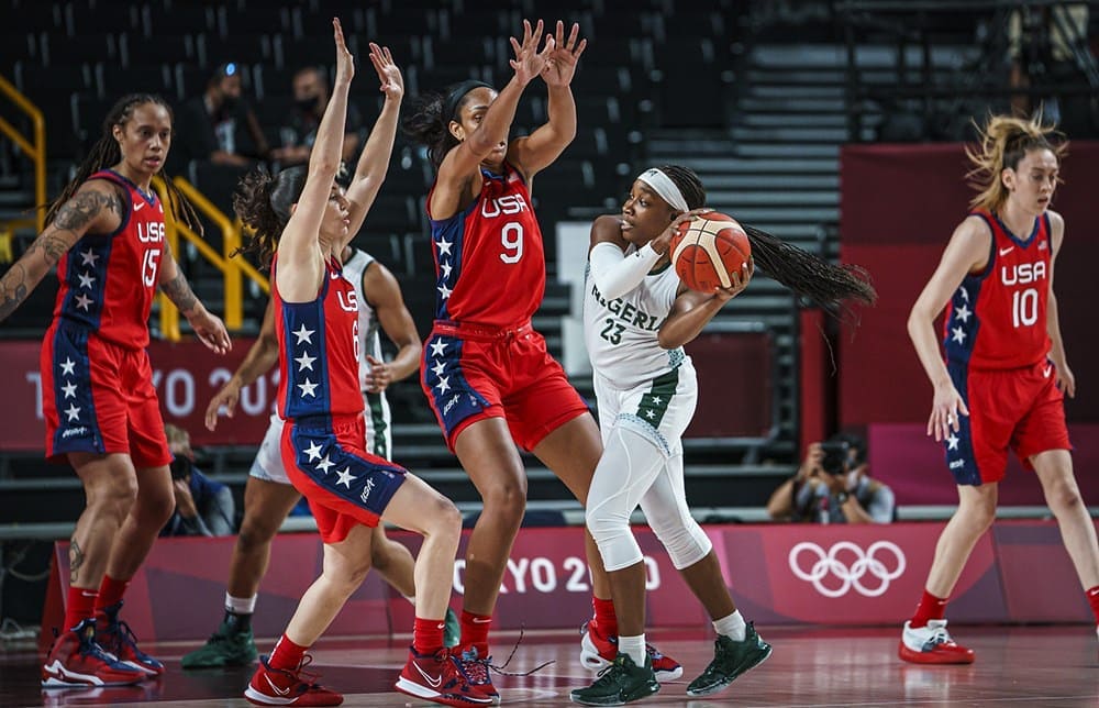 Tokyo Olympics Women's Basketball USA vs Nigeria