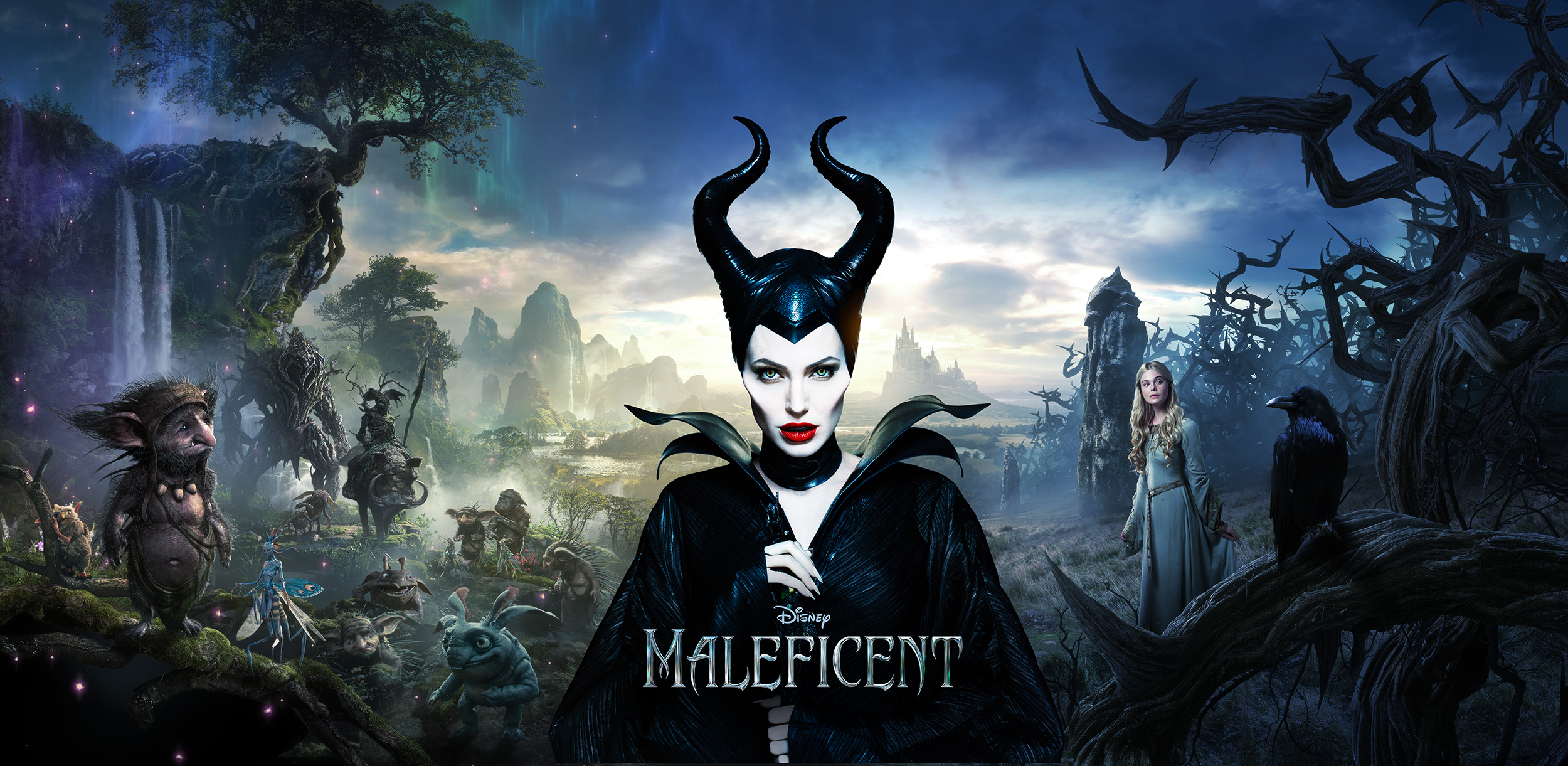 Maleficent Official Movie Poster — Backgrounds