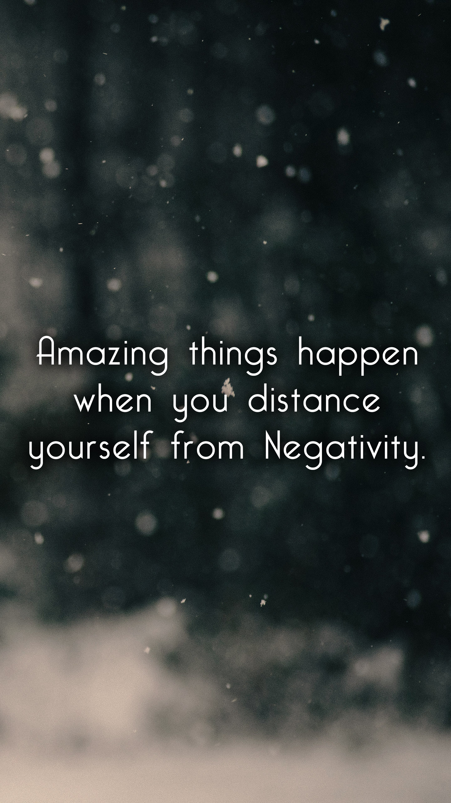 Motivational Quote About Negativity