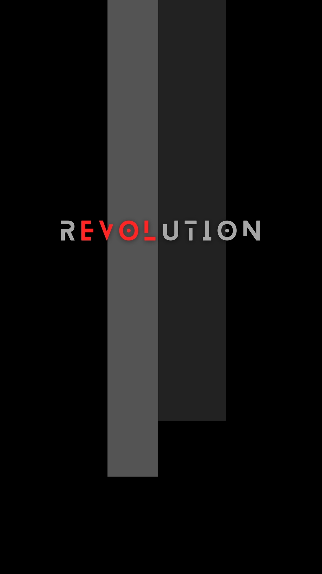 Minimal Revolution Typography Design