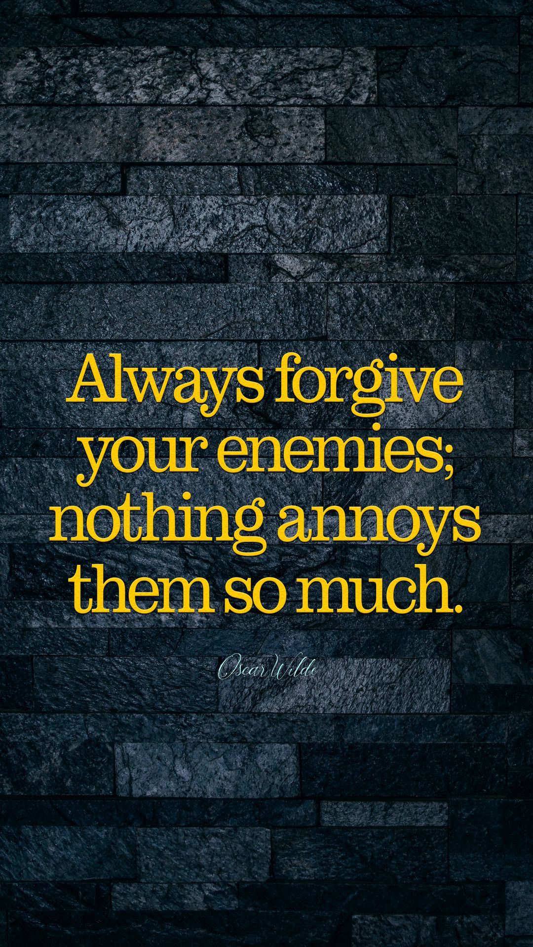 Oscar Wilde Forgiveness Quote