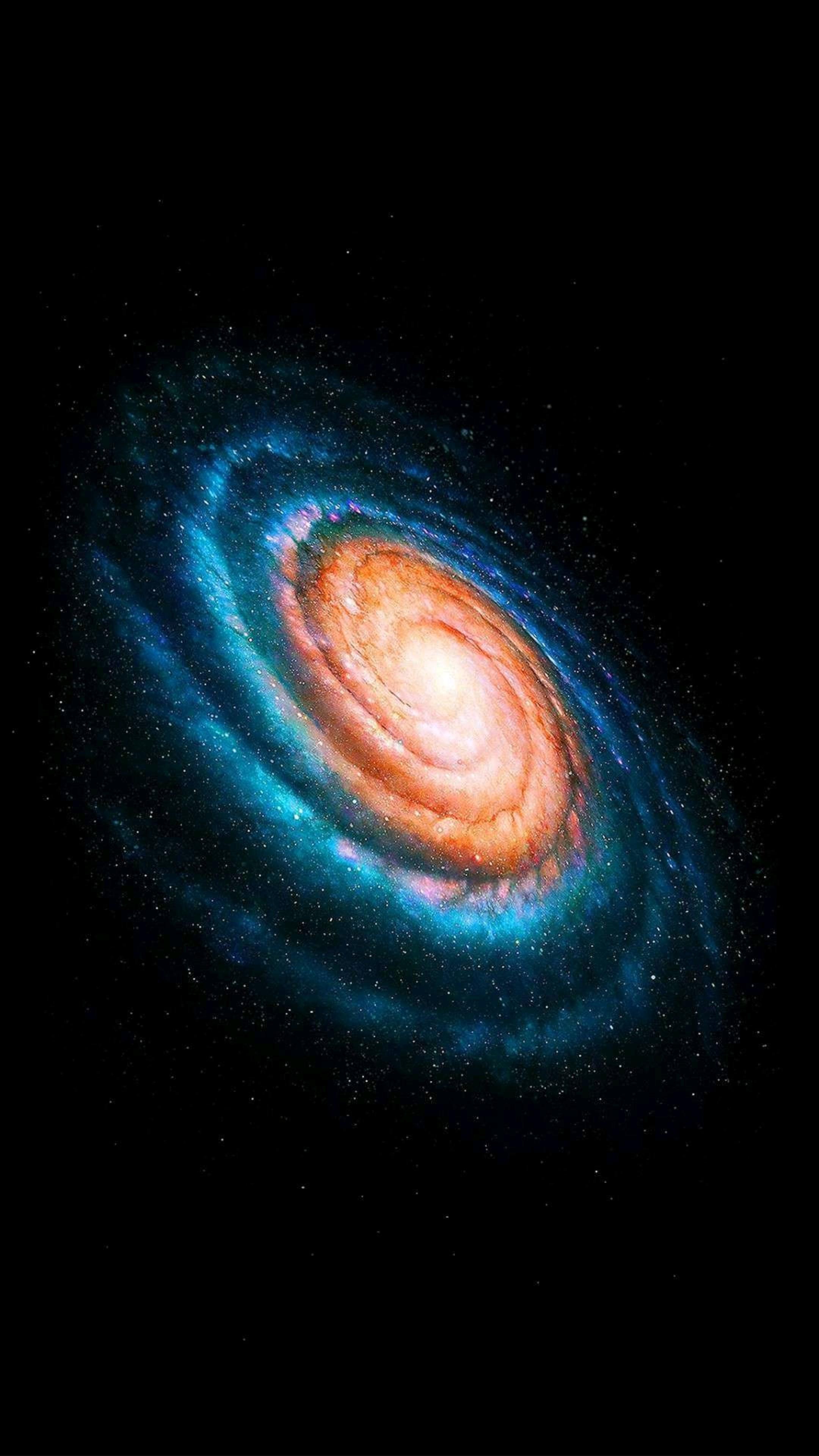 Spiral Galaxy in Outer Space
