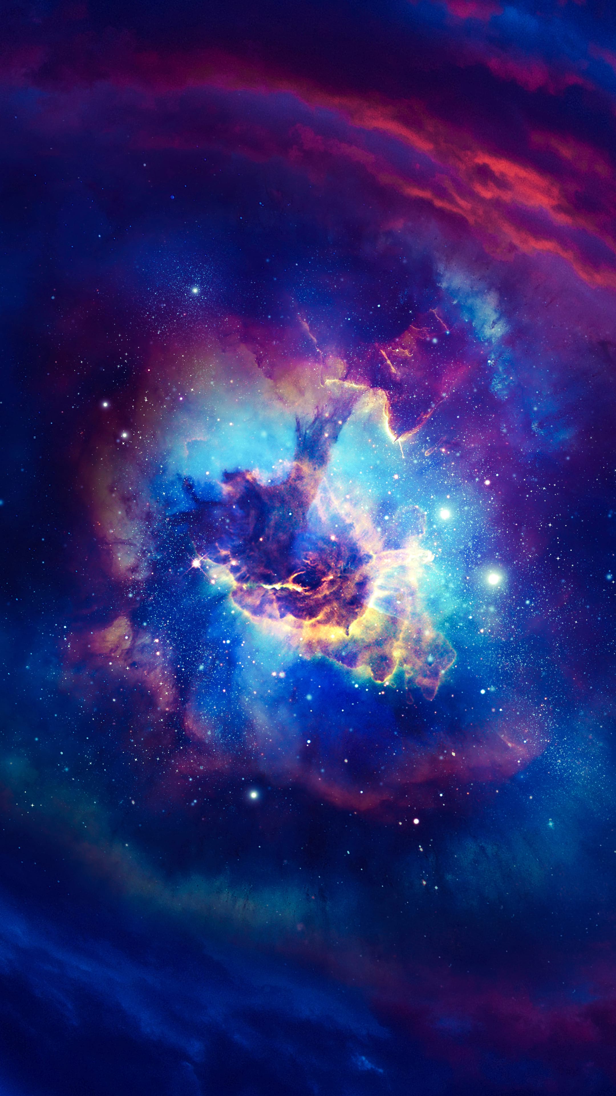 Vibrant Deep Space Nebula — 4K Wallpapers