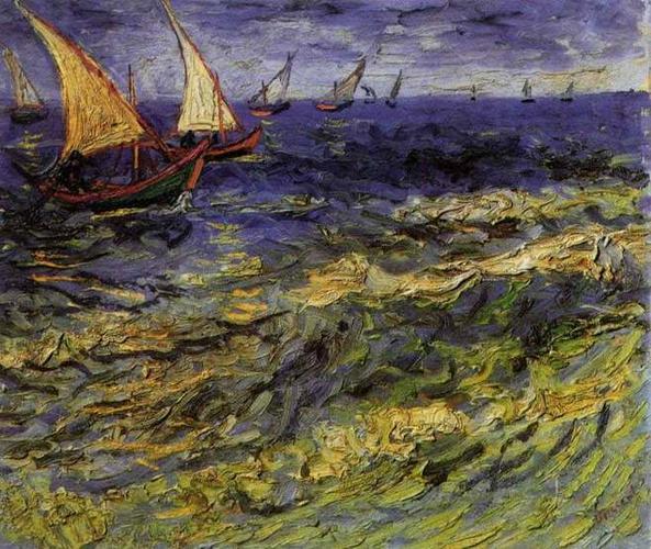 Sailing Boats on the Sea