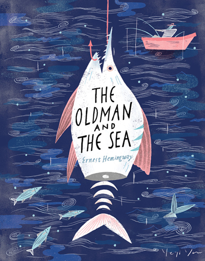 The Old Man and the Sea Book Cover