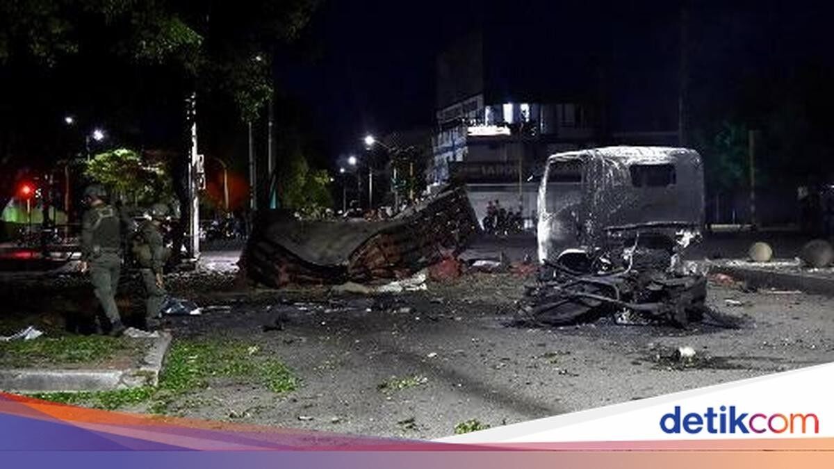 Kantor Polisi di Kolombia Diserang Truk Isi Bom Jelang Pelantikan Presiden Baru