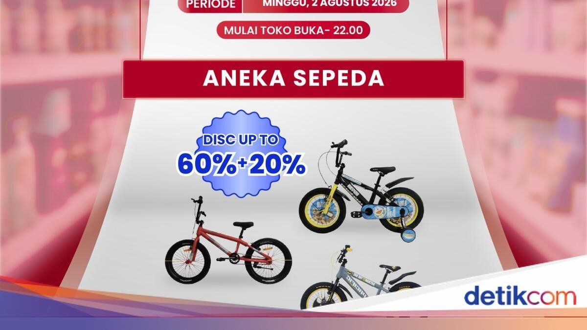 Beli Sepeda di Transmart Full Day Sale Mulai Rp 1 Juta