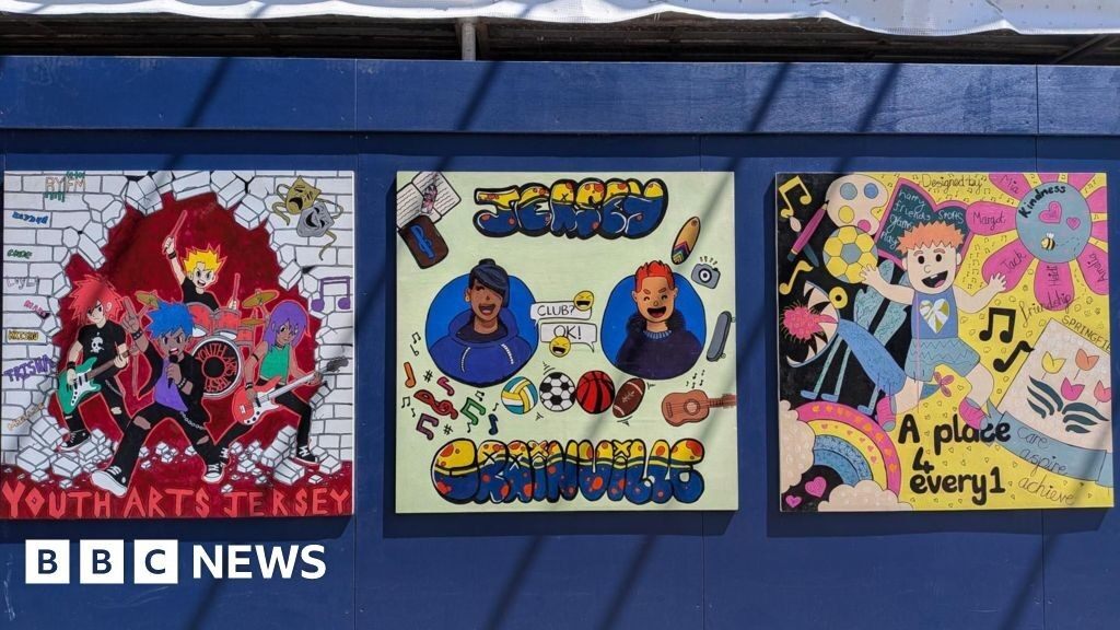 Artwork at new Jersey youth centre celebrates young people