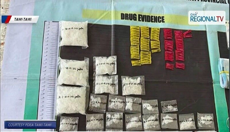 Grupo na nagbebenta ng droga sa mga mangingisda sa Tawi-tawi, tinarget sa anti-illegal drug ops