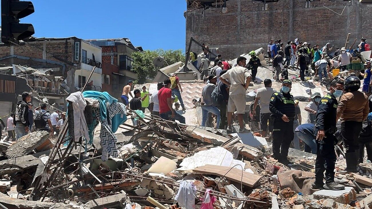 Colombia Quake Death Toll Rises To 111 As President Declares State Of Emergency