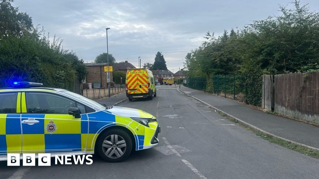 Roads closed as crews tackle Derbyshire fires