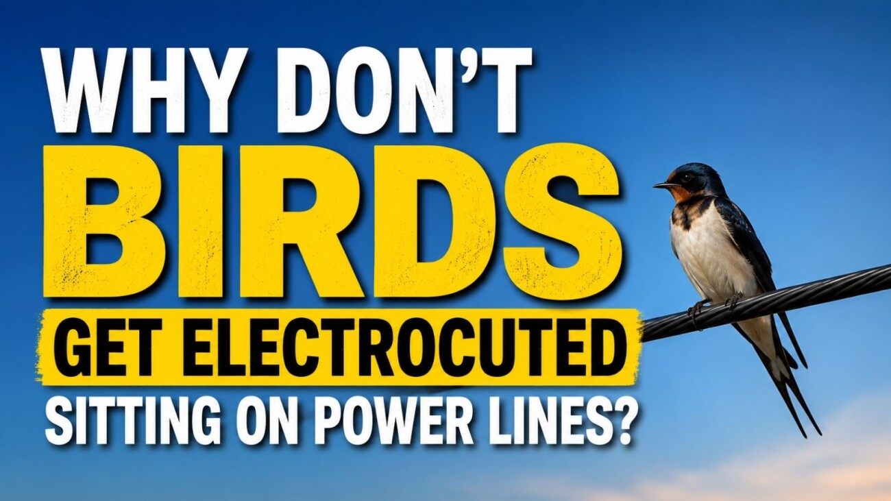 GK: Why Don’t Birds Get Electrocuted Sitting On Power Lines?