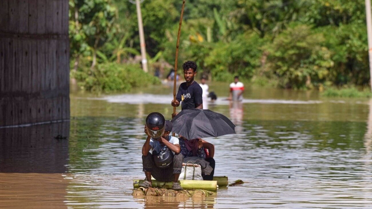 Assam Floods: Nearly 97,000 Families Receive Rs 15,000 Aid Each, Damage Survey Underway