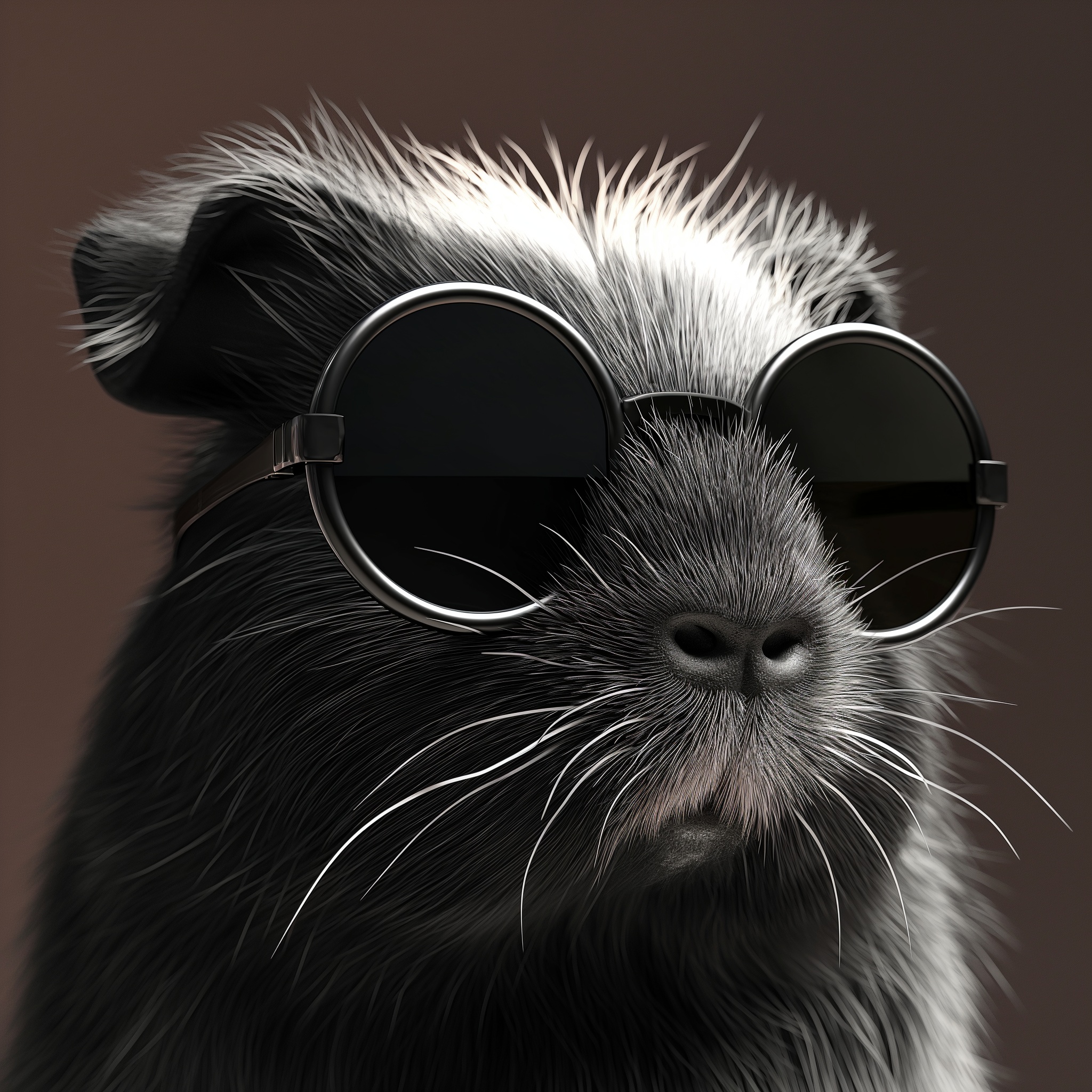 Cool Skunk Wearing Sunglasses — Assets