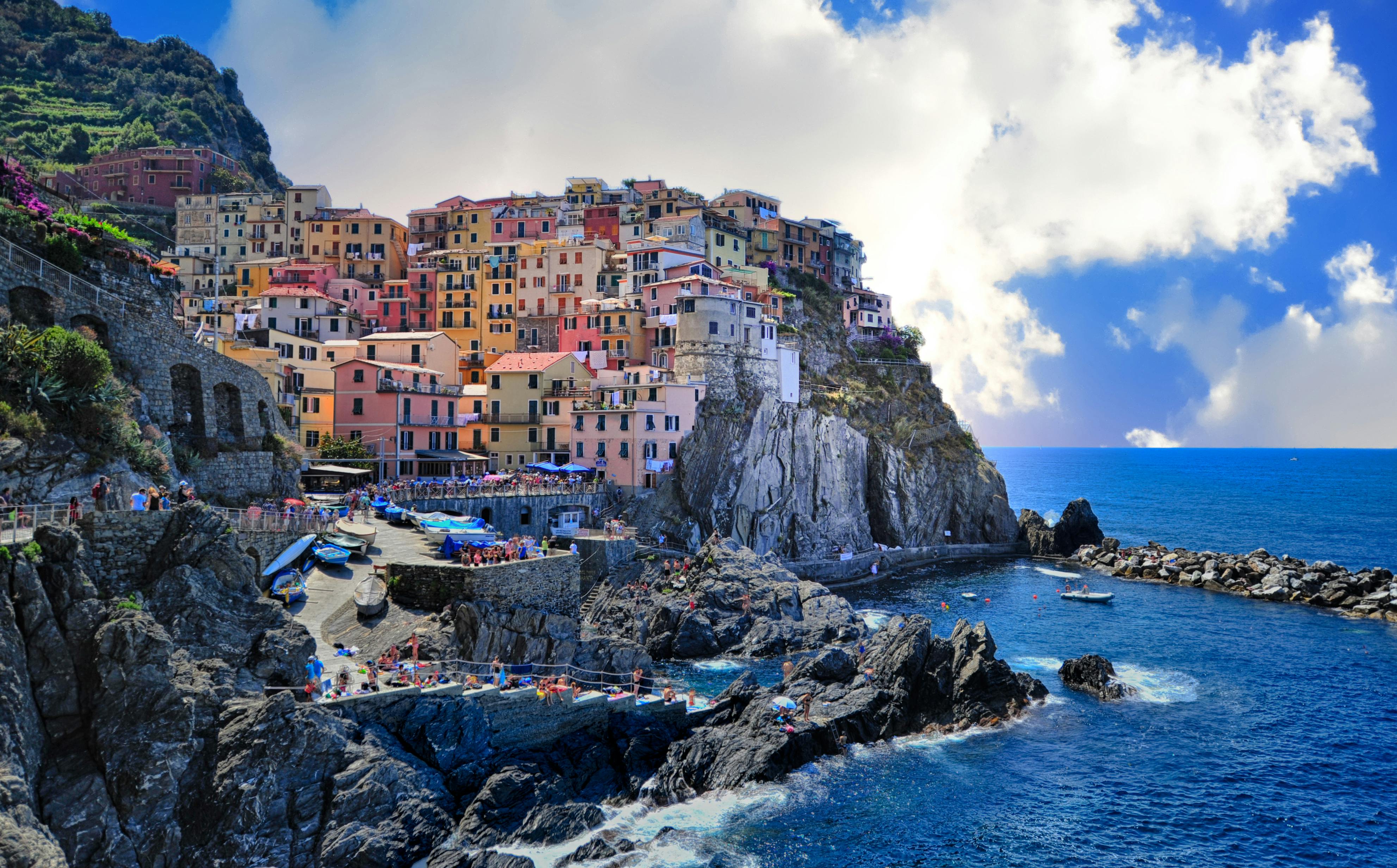 Cinque Terre Cliffside Coastal Village