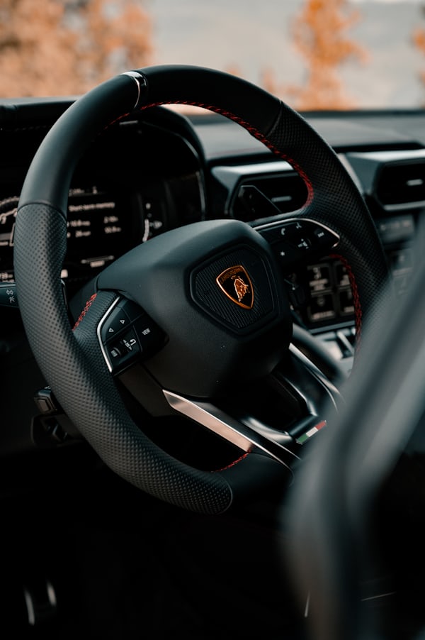 Lamborghini Car Steering Wheel — Cars