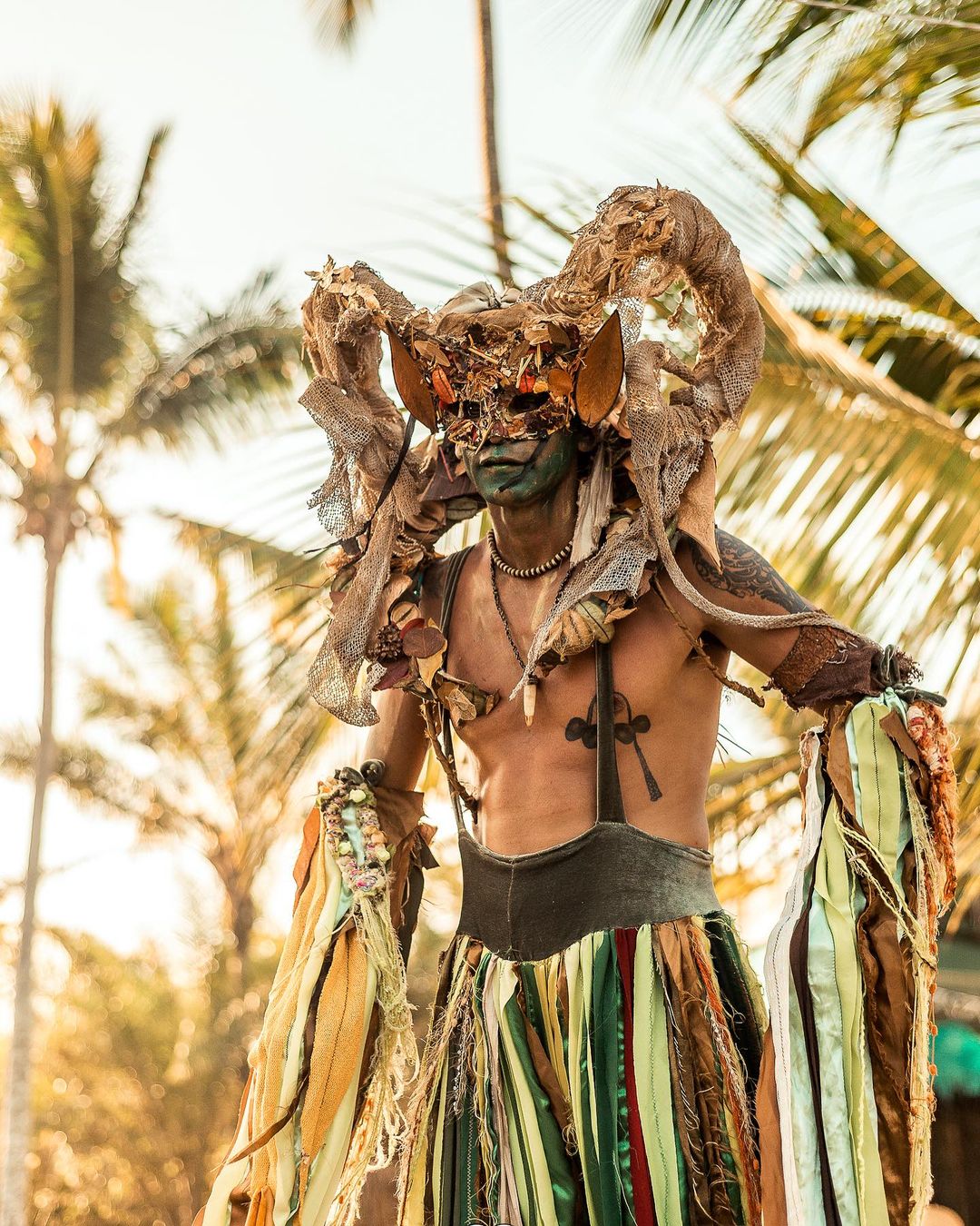 Nature Spirit Costume Performer
