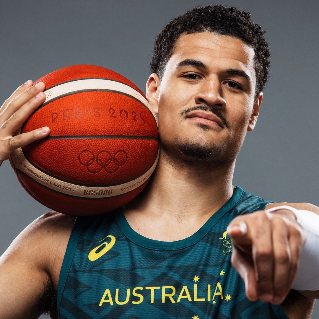 Australian Paris 2024 Olympic Basketball Player