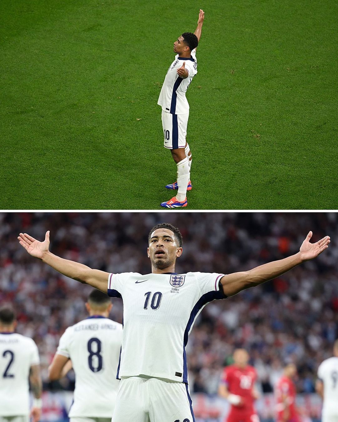 Jude Bellingham England Goal Celebration