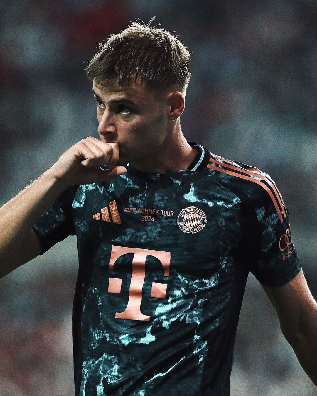 Bayern Munich Footballer In Match